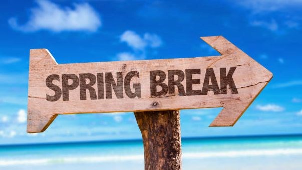 Spring Break Arrow